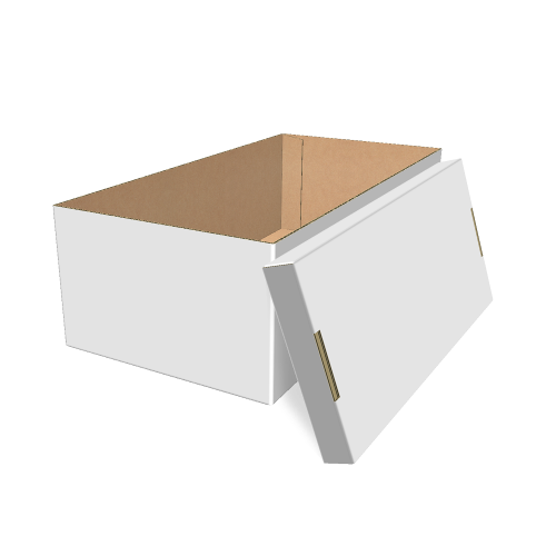Самозбірна коробка 482х239х147 мм, Т-24 «В» білий