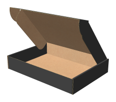 Самозбірна коробка 290х210х50 мм, Т-22 «Е» чорний