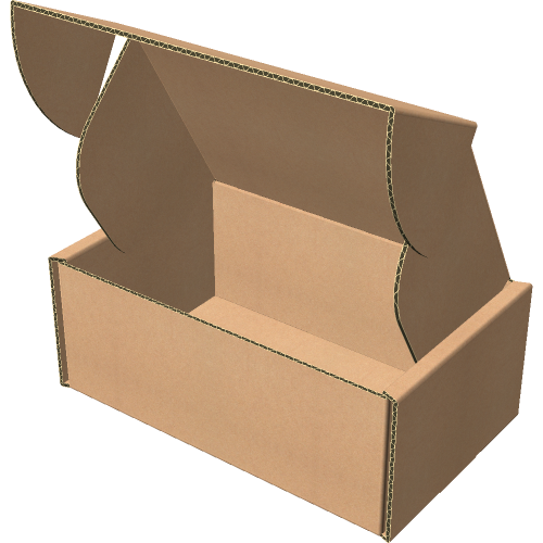 Самозбірна коробка 220x180x60 мм, Т-22 «Е» бурий