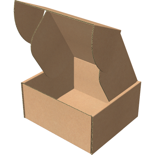 Самозбірна коробка 142х132х72 мм, Т-22 «Е» бурий