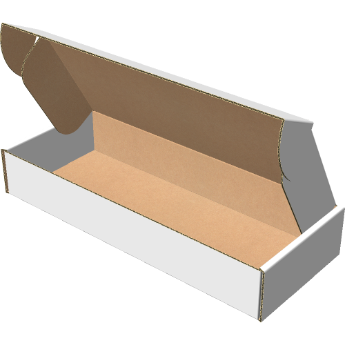 Самозбірна коробка 250х100х40 мм, Т-22 «Е» білий