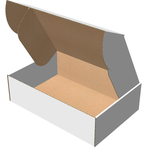 Самозбірна коробка 350х235х100 мм, Т-22 «Е» білий