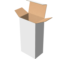 Самозбірна коробка 115х75х235 мм, Т-22 «Е» білий