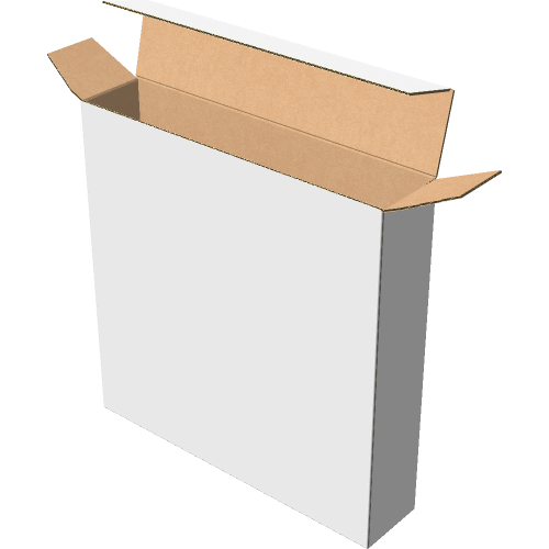 Самозбірна коробка 215х45х215 мм, Т-22 «Е» білий