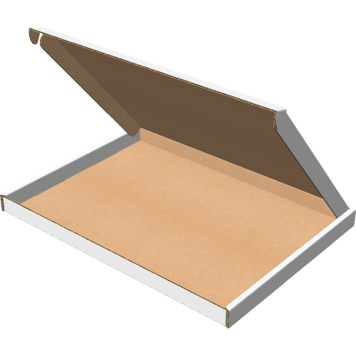 Самозбірна коробка 255х188х15 мм, Т-22 «Е» білий